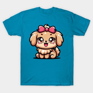 Joyful Kawaii Dog T-Shirt